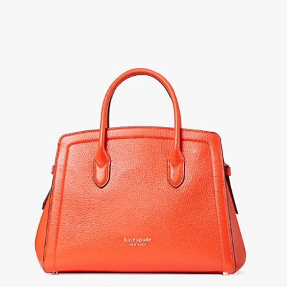 Kate Spade Knott Medium Satchel in Tamarillo - Picture 3 of 16